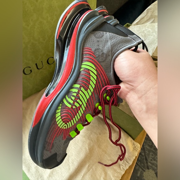 ✅Gucci Mens Sneakers -Size 8 - Picture 13 of 17